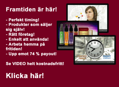 Framtiden är här! Produkter som säljer sig själv! Se VIDEO helt kostnadsfritt!