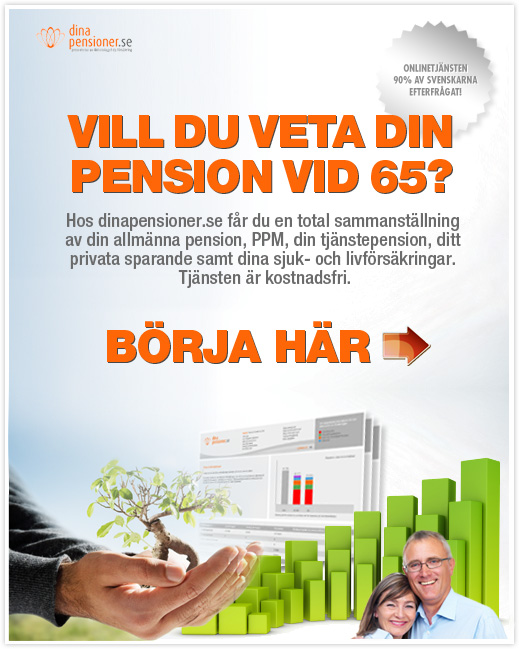 Vill du veta din pension vid 65?