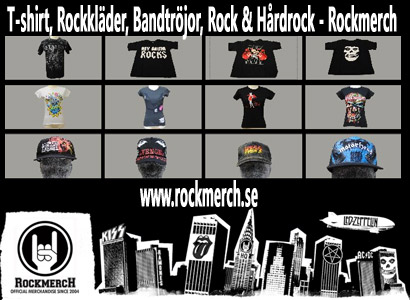 T-shirt, Rockkl�der, Bandtr�jor, Rock & H�rdrock - Rockmerch