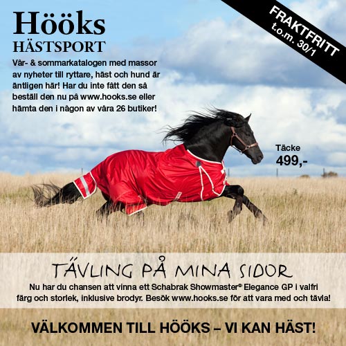 V�lkommen till H��ks - Vi kan h�st - Fraktfritt t.o.m. 30/1