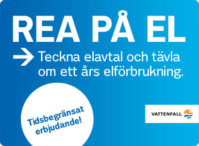 REA P� EL - Teckna elavtal och t�vla om ett �rs elf�rbrukning.