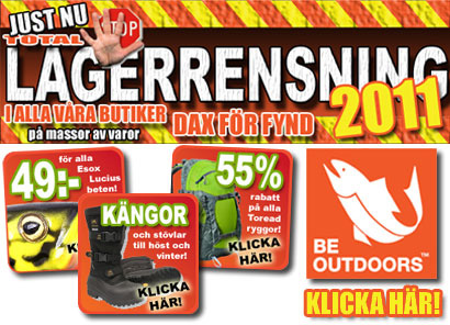 Just Nu Lagerrensning i alla v�ra butiker