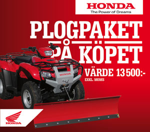 Honda - Plogpaket p� k�pet
