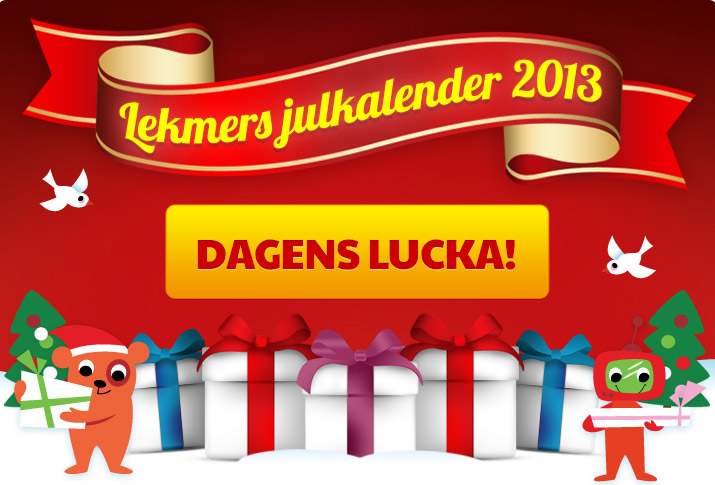 Lekmers julkalender 2013