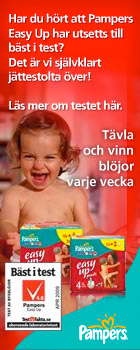 Pampers b�st i test!