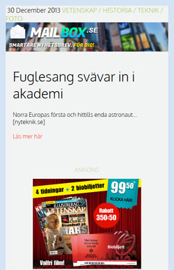 Vetenskap/Historia - Science/History